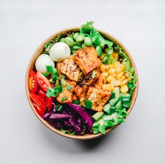 Fresh salad bowl