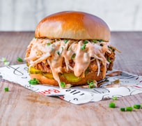 Crispy Fried Chicken Burger