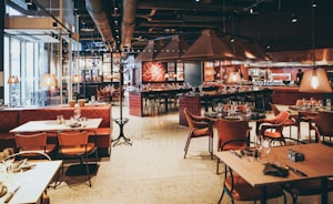 Restaurant dining hall
