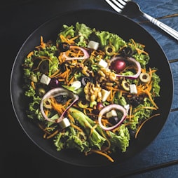 Fresh salad in a bowl